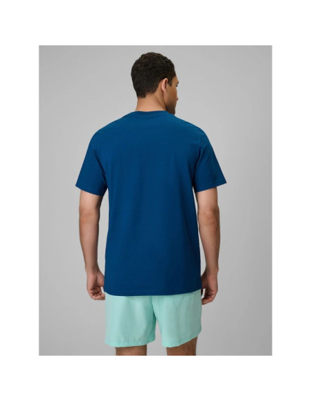 T-shirt regular z nadrukiem męski 4f 4fwss26ttshm2783-46s