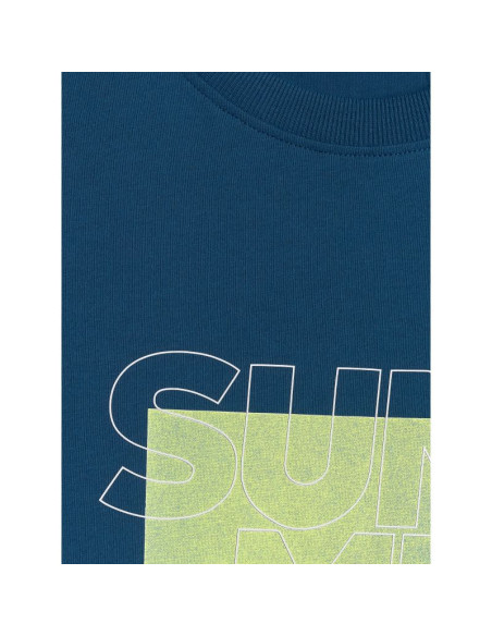 T-shirt regular z nadrukiem męski 4f 4fwss26ttshm2783-46s