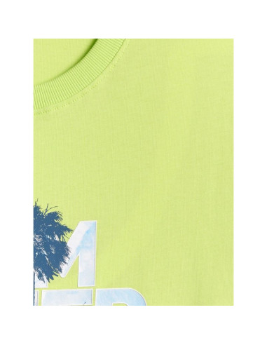 T-shirt oversize z nadrukiem męski 4f 4fwss26ttshm2784-42s