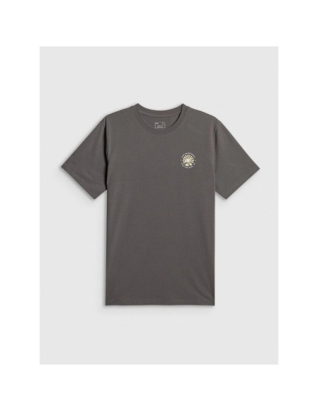 T-shirt regular z nadrukiem męski 4f 4frss26ttshm4293-22s
