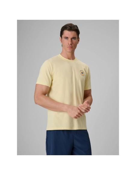 T-shirt regular z nadrukiem męski 4f 4frss26ttshm4293-73s