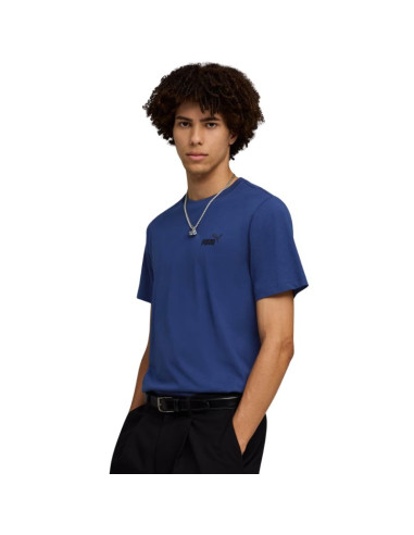 Koszulka męska puma ess small no.1 logo tee(s) granatowa 682535 47