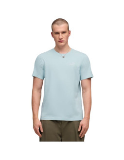 Koszulka męska puma ess small no.1 logo tee(s) jasnoniebieska 682535 48