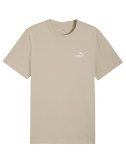 Koszulka męska puma ess small no.1 logo tee(s) beżowa 682535 61