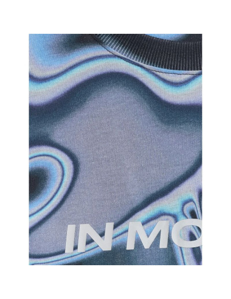 T-shirt regular z nadrukiem męski 4f 4frss26ttshm3656-90a