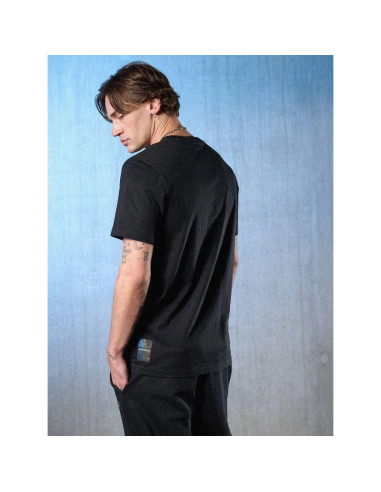T-shirt regular z nadrukiem męski 4f 4frss26ttshm3662-20s