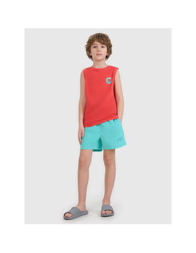 Spodenki plażowe boardshorty chłopięce 4f 4fjwss25ubdsm117-47s
