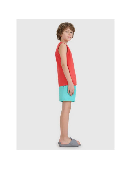 Spodenki plażowe boardshorty chłopięce 4f 4fjwss25ubdsm117-47s