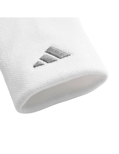Frotka na rękę adidas tennis wristband large 2 szt. biała ia7545