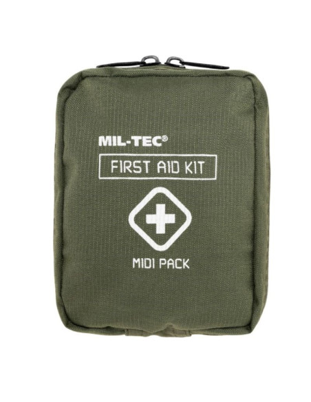 Apteczka mil-tec first aid kit midi pack - olive