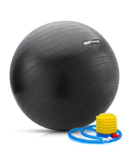 Piłka fitness meteor 55 cm czarna