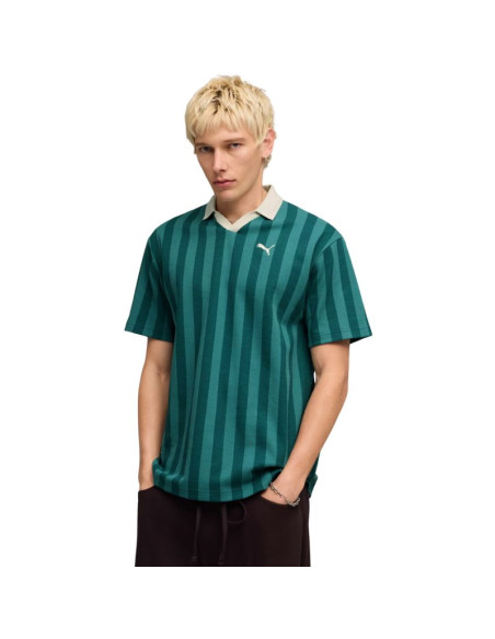 Koszulka męska puma class relaxed pinnacle polo zielona 692069 41