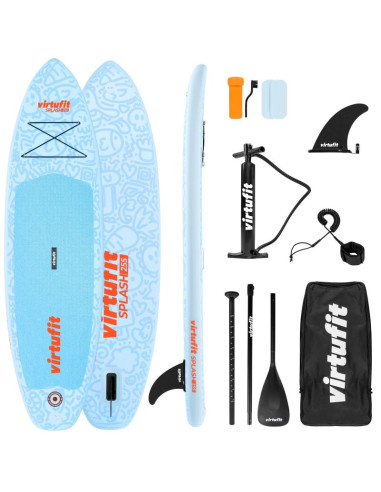 Virtufit deska sup splash 225 z akcesoriami light blue