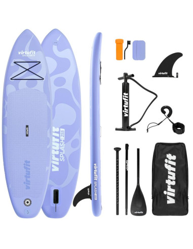 Virtufit deska sup splash 225 z akcesoriami flow purple