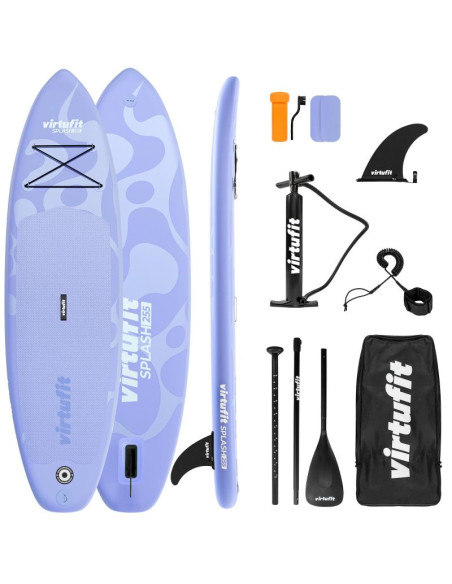 Virtufit deska sup splash 225 z akcesoriami flow purple
