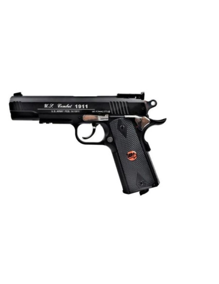 Pistolet wiatrówka bruni 816 us combat kal. 4,5 mm bb, 20-strzałowy co-2, do 17j