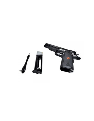 Pistolet wiatrówka bruni 816 us combat kal. 4,5 mm bb, 20-strzałowy co-2, do 17j