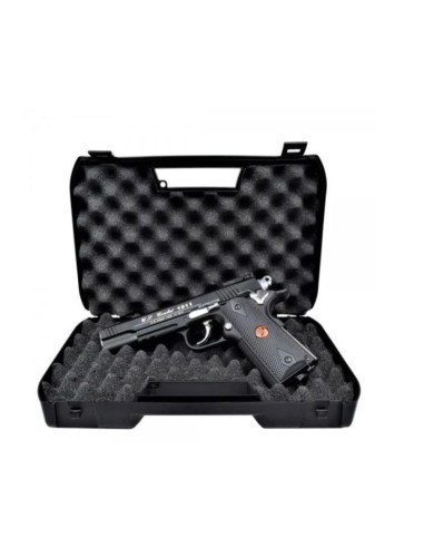 Pistolet wiatrówka bruni 816 us combat kal. 4,5 mm bb, 20-strzałowy co-2, do 17j