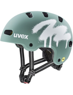 Kask rowerowy dziecięcy uvex kid 4 style mips, green