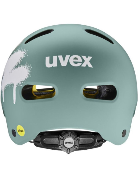 Kask rowerowy dziecięcy uvex kid 4 style mips, green