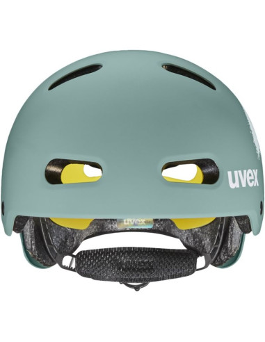 Kask rowerowy dziecięcy uvex kid 4 style mips, green