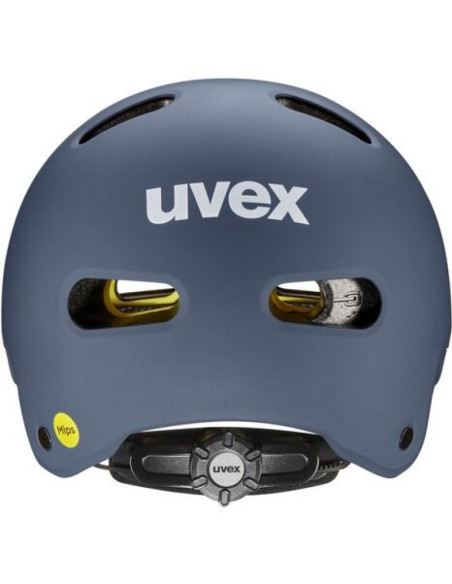 Kask rowerowy dziecięcy uvex kid 4 style mips, dusk blue matt
