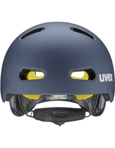 Kask rowerowy dziecięcy uvex kid 4 style mips, dusk blue matt