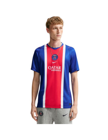 Koszulka męska nike paris saint-germain 2026/27 stadium home niebiesko-czerwona ii1885 417