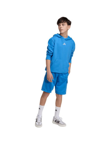 Bluza dla dzieci adidas essentials hoodie niebieska kd3382