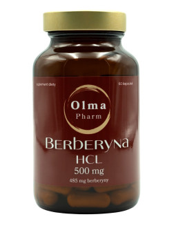 Berberyna Hcl 500 Mg (60 Kaps.)