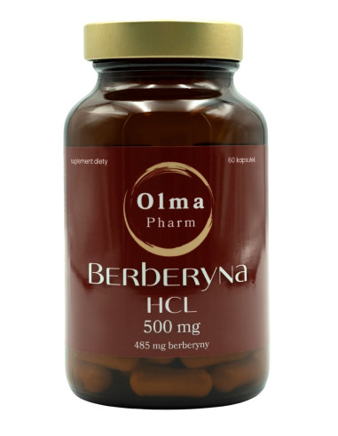 Berberyna Hcl 500 Mg (60 Kaps.)