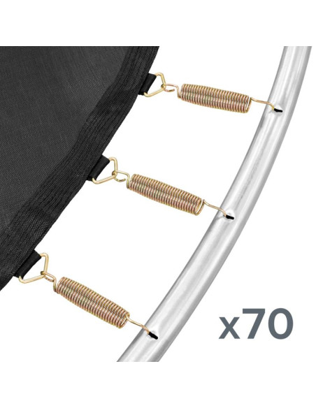 Rebel active trampolina pro 12ft/366cm, siatka, drabinka rba-8003