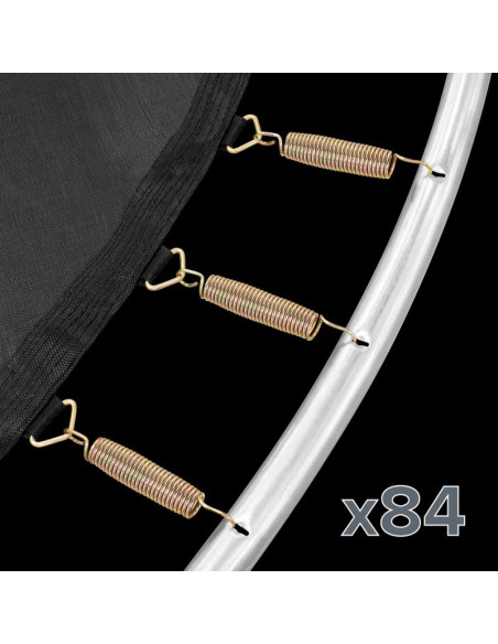 Rebel active trampolina pro 14ft/427cm, siatka, drabinka rba-8004