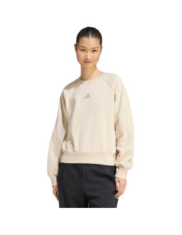 Bluza damska adidas kit small logo beżowa kv9823