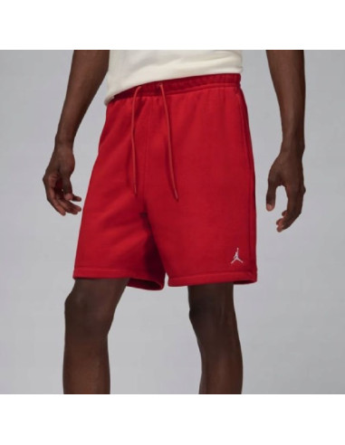 Męskie spodenki koszykarskie air jordan essentials fleece shorts gym red -  fj7782-687