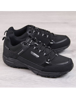 Buty trekkingowe wodoodporne czarne dk