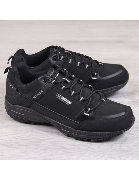 Buty trekkingowe wodoodporne czarne dk