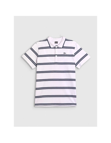 Koszulka polo regular męska 4f 4frss26tptsm0898-10s