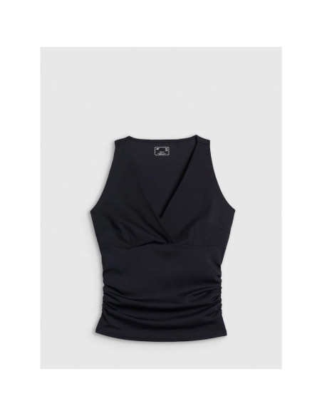 Top slim z marszczeniem damski 4f 4frss26tslef321-20s