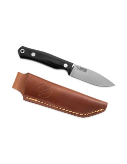Nóż casström no.8 sfk black micarta 14c28n
