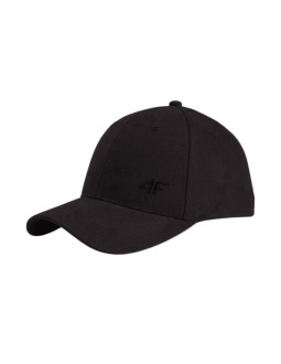 Czapka z daszkiem 4f u552 głęboka czerń 4fwss26acabu552 20s