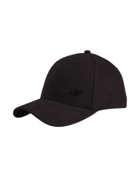Czapka z daszkiem 4f u552 głęboka czerń 4fwss26acabu552 20s