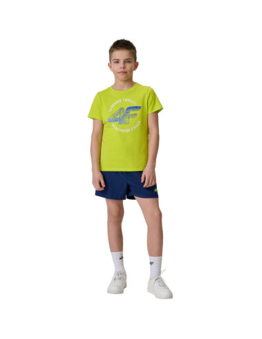 Koszulka dla chłopca 4f m3284 soczysta zieleń 4fjwss26ttshm3284 45s