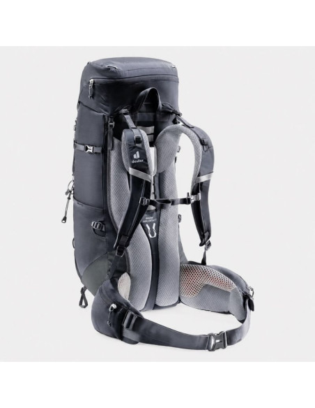 Plecak deuter aircontact lite 40 + 10 black/graphite