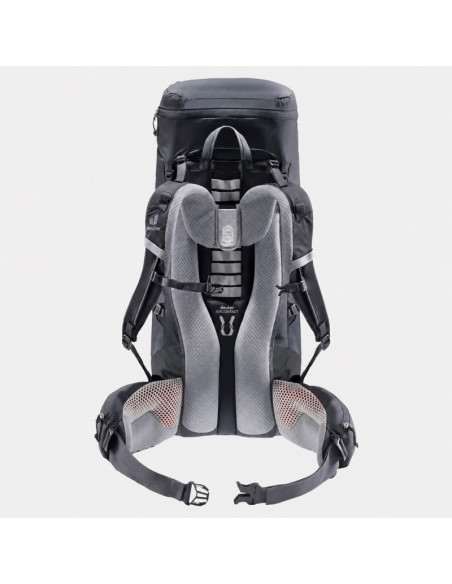 Plecak deuter aircontact lite 40 + 10 black/graphite