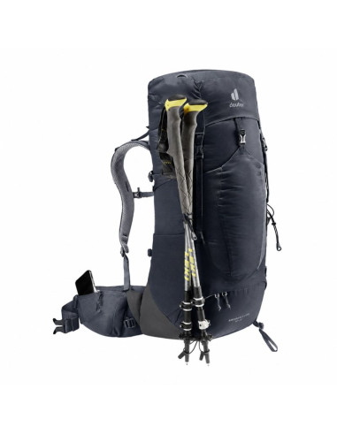 Plecak deuter aircontact lite 40 + 10 black/graphite