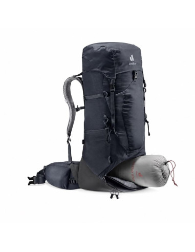 Plecak deuter aircontact lite 40 + 10 black/graphite