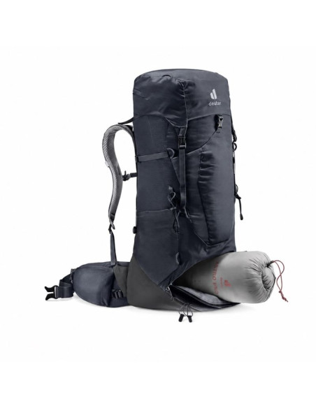 Plecak deuter aircontact lite 40 + 10 black/graphite