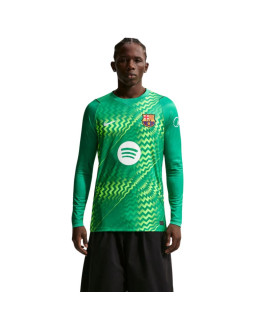 Koszulka męska nike fc barcelona stadium goalkeeper 2026/27 zielona ii1997 324