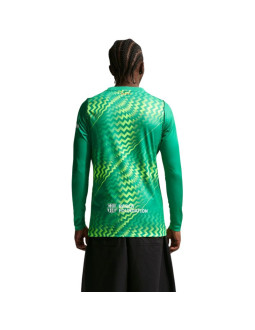 Koszulka męska nike fc barcelona stadium goalkeeper 2026/27 zielona ii1997 324 2